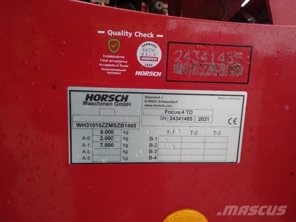 Horsch Focus 4 TD Drillmaschinen