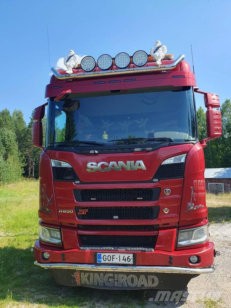 Scania R 650 Holzfahrzeuge