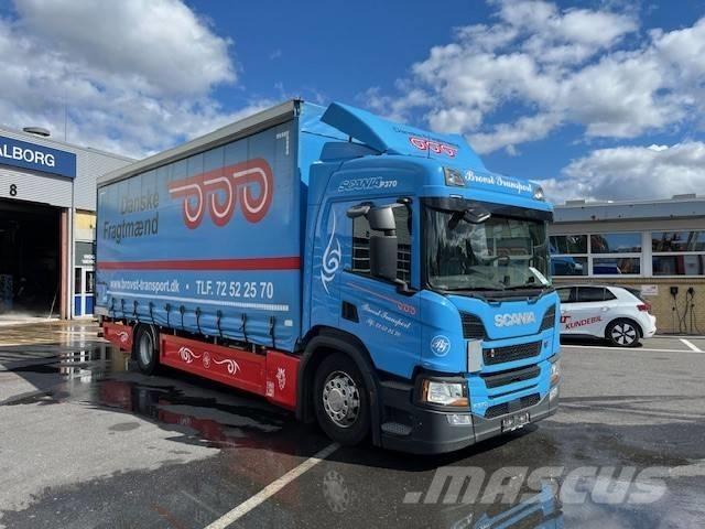 Scania P 370 Pritsche & Plane