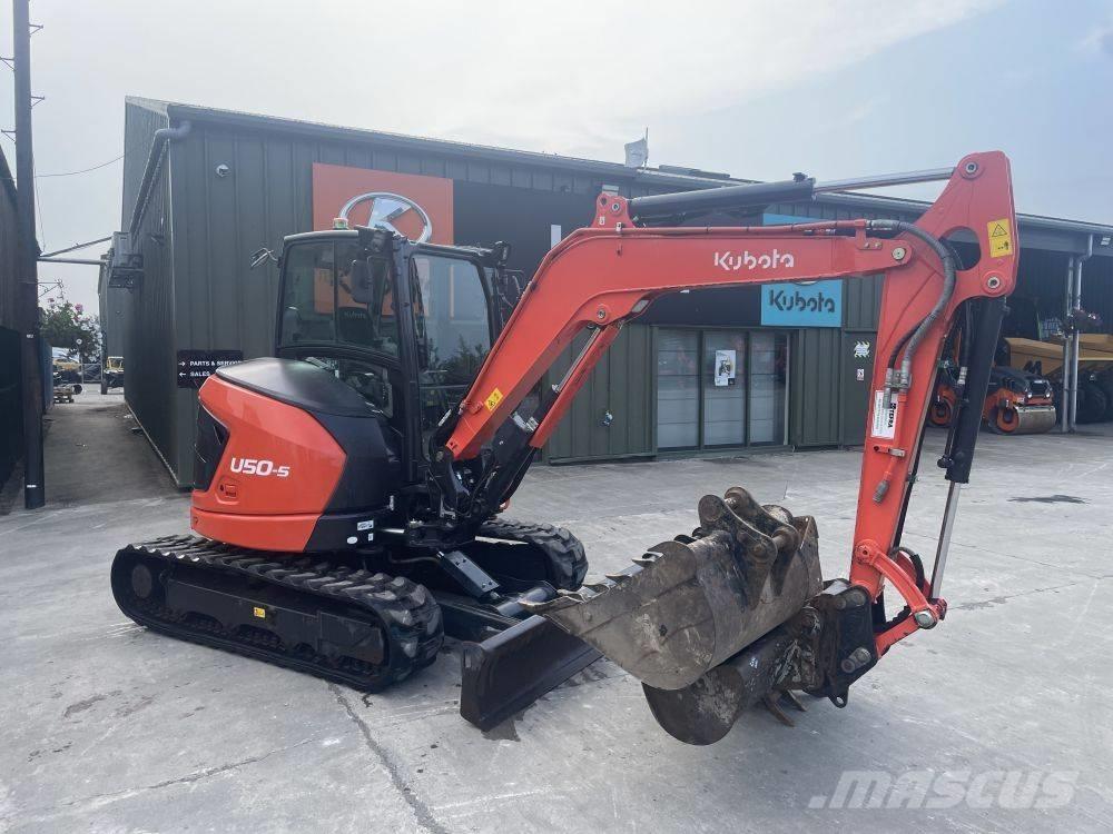 Kubota U 50-5 Minibagger < 7t