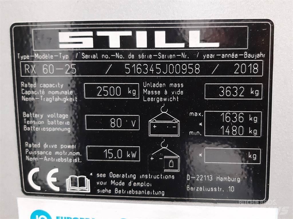 Still RX60 25 Elektro Stapler