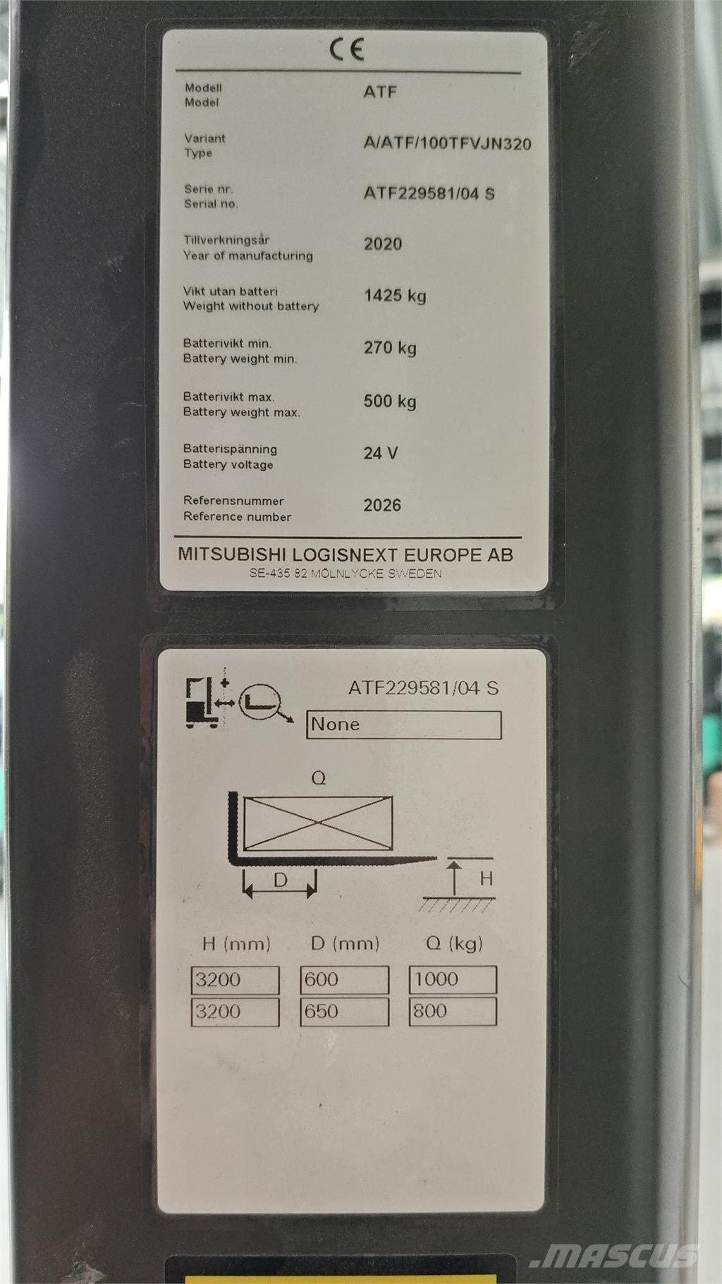 Atlet ATF Selbstfahrstapler
