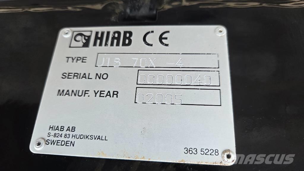 Hiab JIB 70X-4 Ladekrane