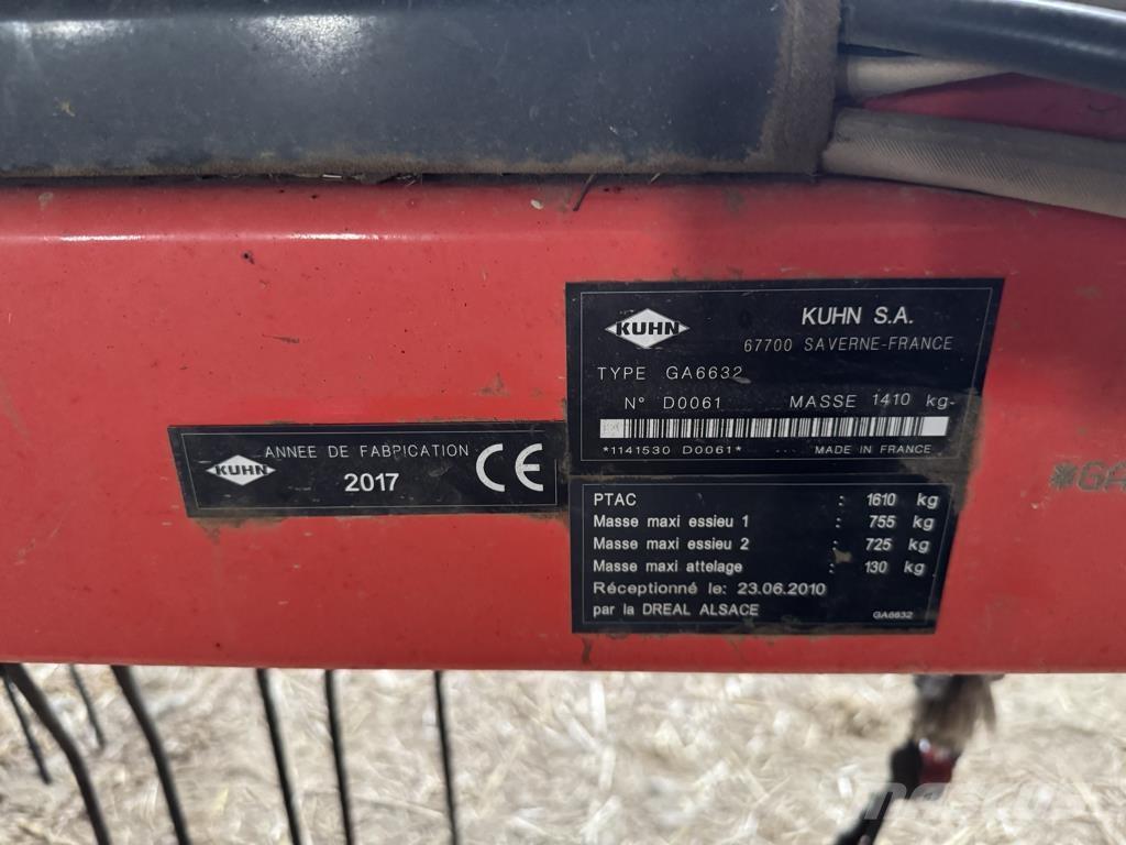 Kuhn GA 6632 + Schwader
