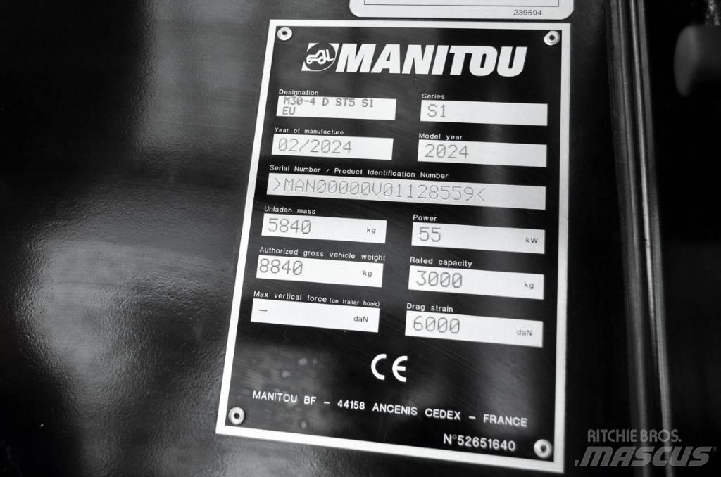 Manitou M 30-4 Diesel Stapler