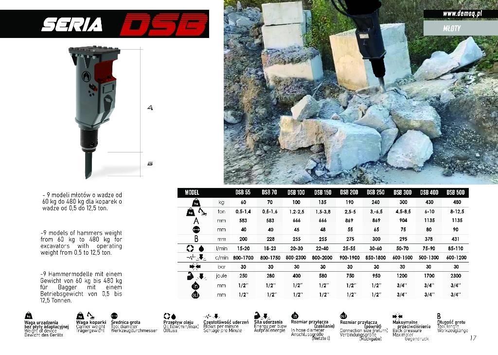  DEMOQ DSB250 Hammer / Brecher