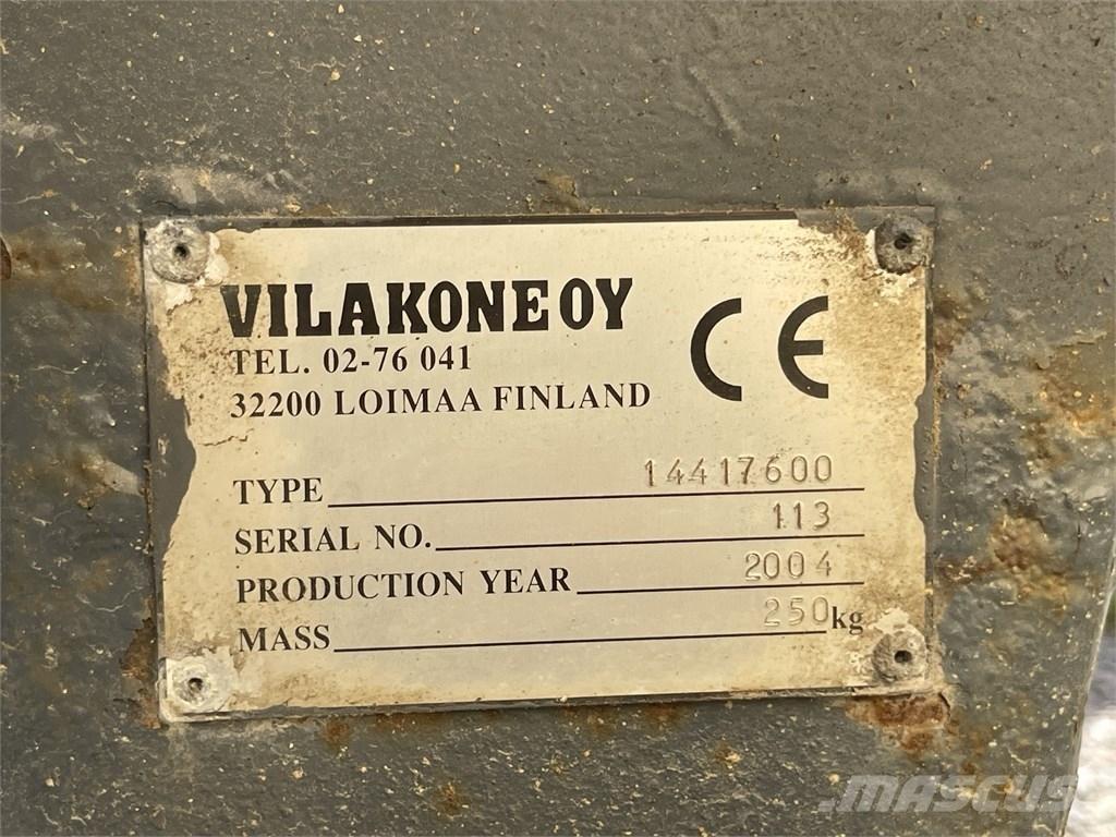  Vilakone Wille lava Kompakttraktor-Aufsätze