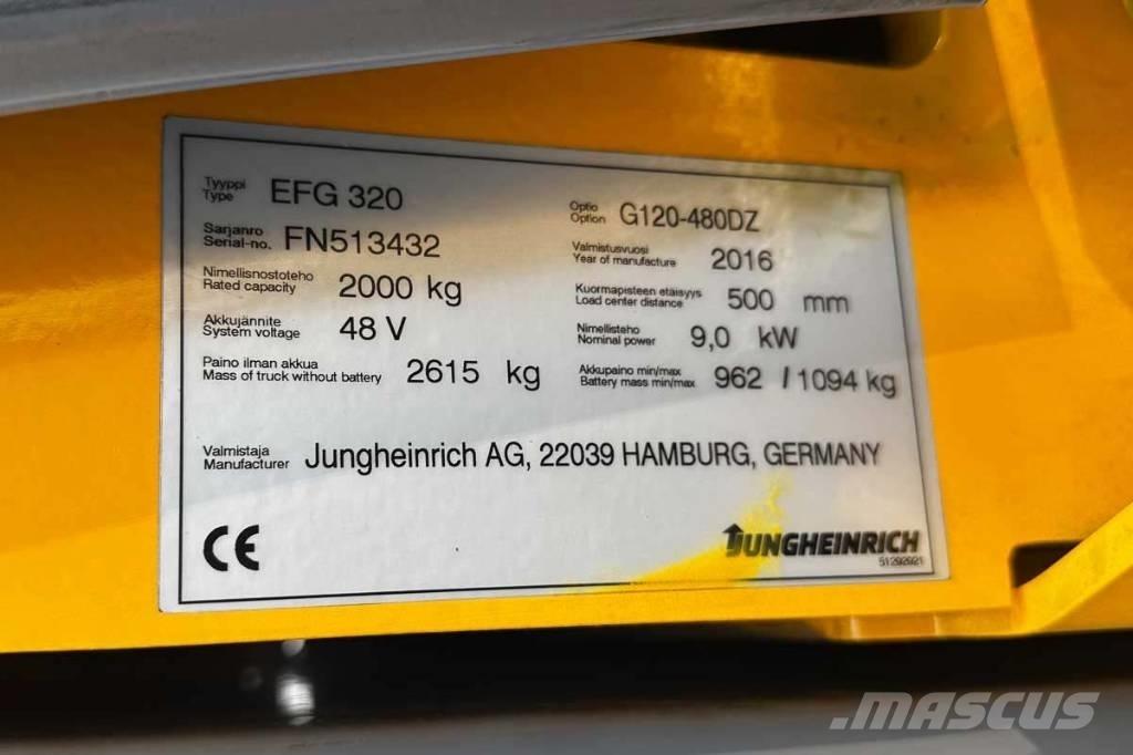 Jungheinrich EFG 320 Elektro Stapler