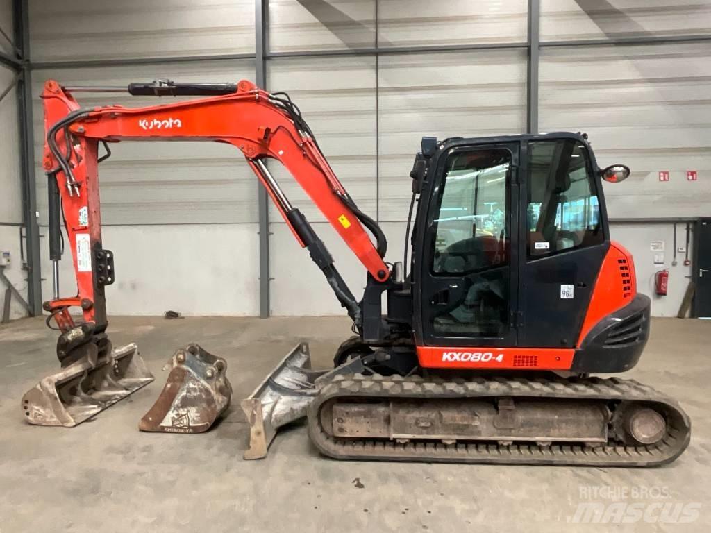 Kubota KX 080-4 Midibagger  7t - 12t