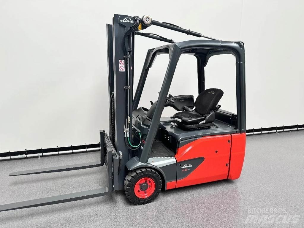 Linde 386 E 16-02 Elektro Stapler