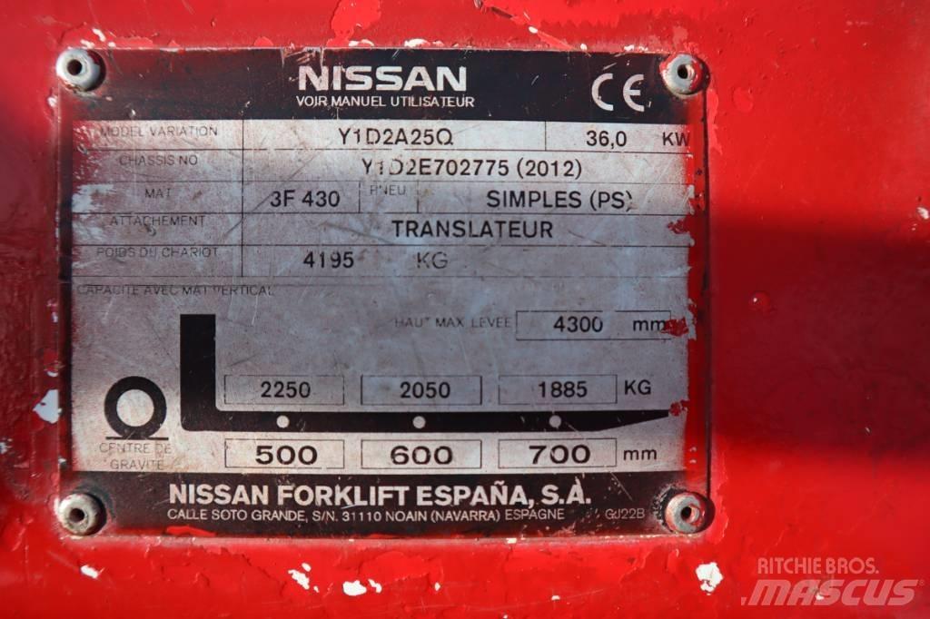 Nissan Y1D2A25Q Diesel Stapler