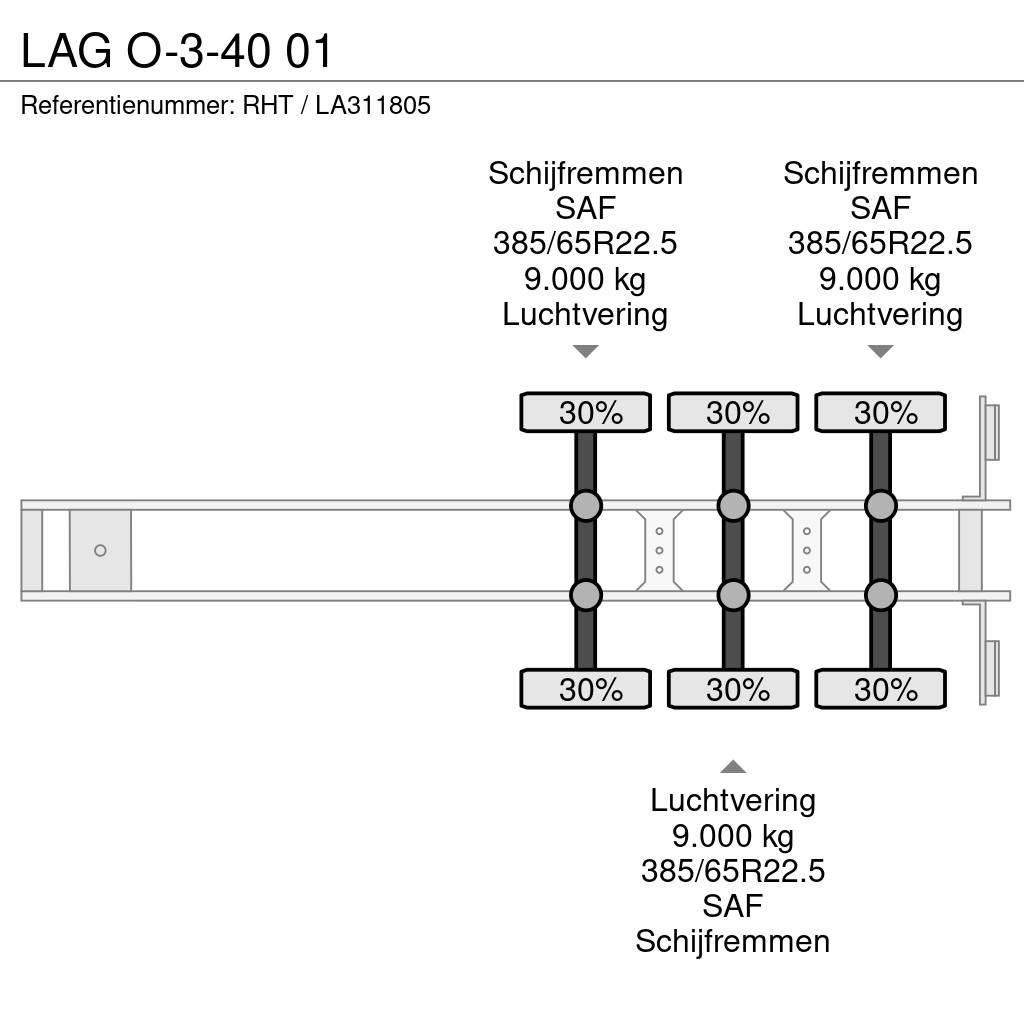 LAG O-3-40 01 Pritschenauflieger
