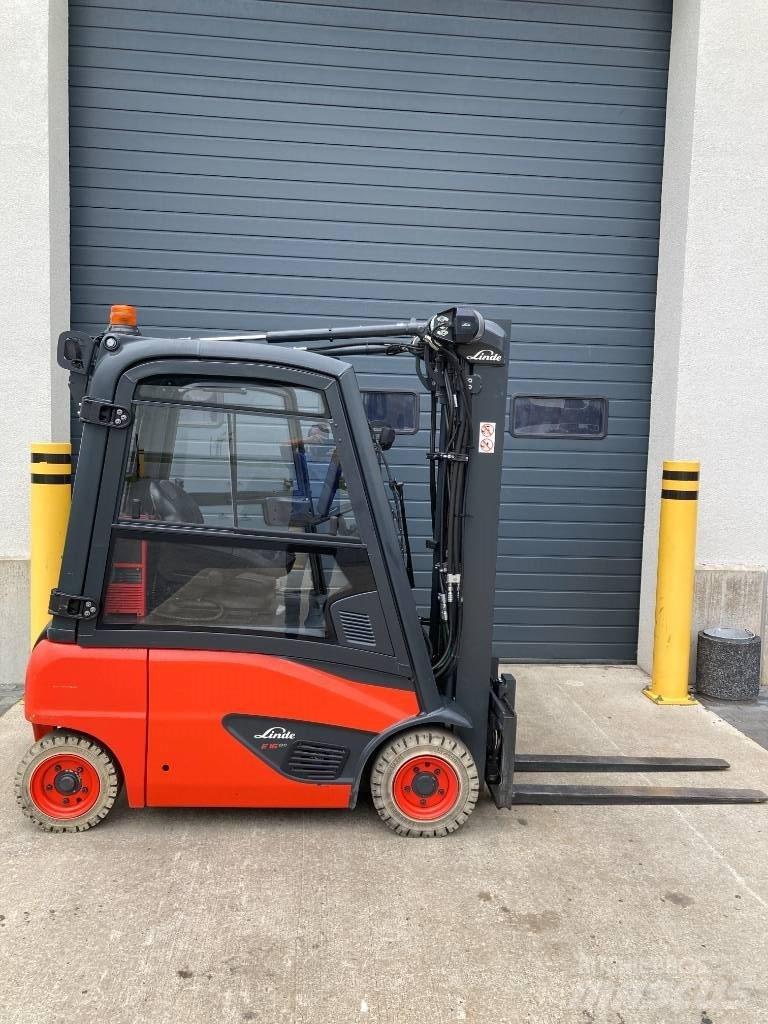 Linde E16P/386-02 Elektro Stapler