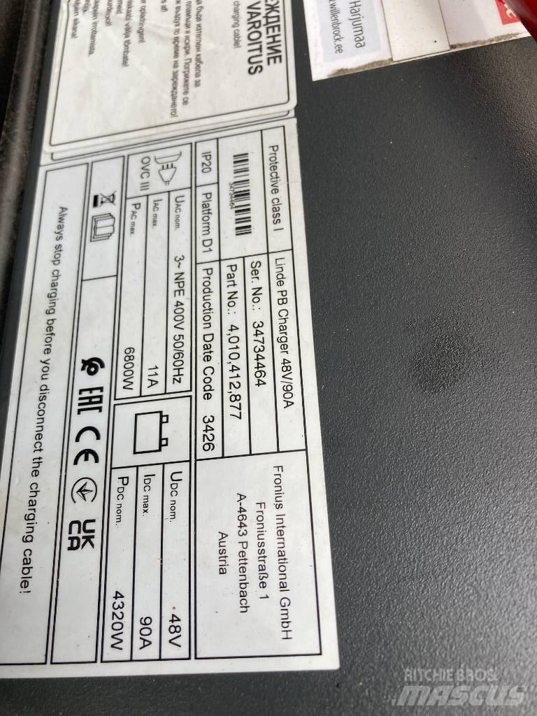Linde E16P/386-02 Elektro Stapler