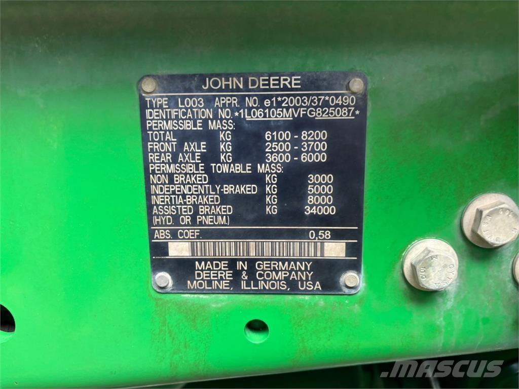 John Deere 6105M Traktoren