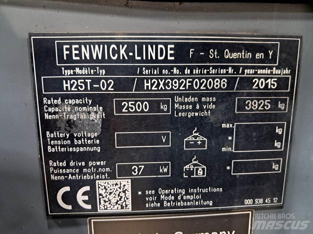 Linde H25T-02 Gas Stapler