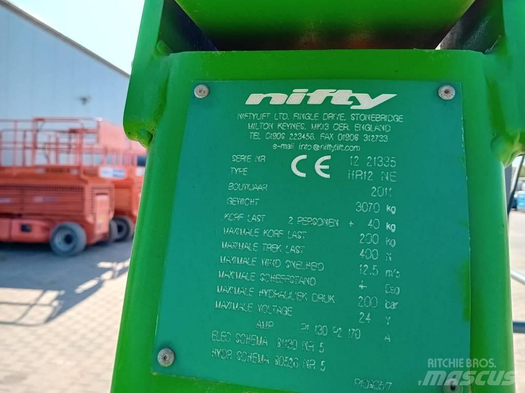 Niftylift HR 12 N E Gelenkteleskoparbeitsbühnen