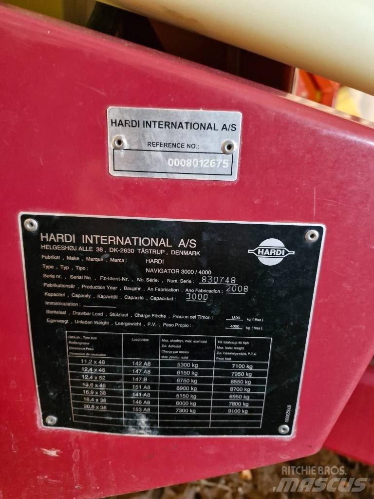 Hardi Navegator 3000 Anhängespritzen