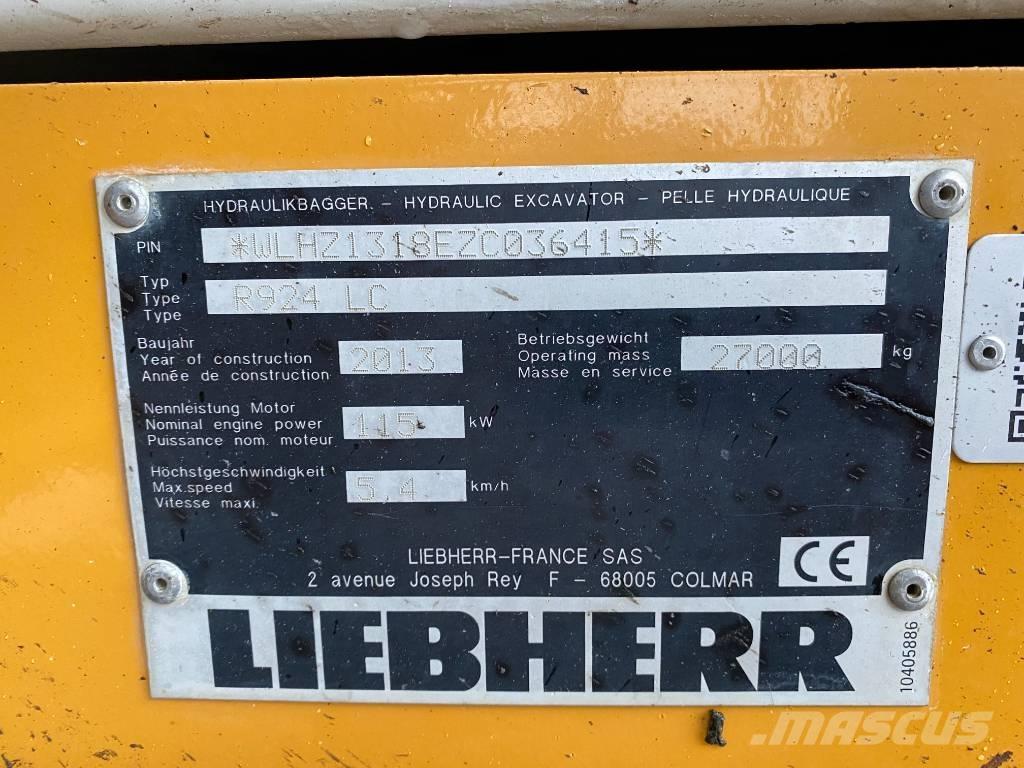 Liebherr 924 Raupenbagger