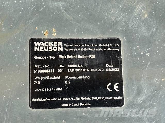 Wacker Neuson RD 7 Tandemwalzen