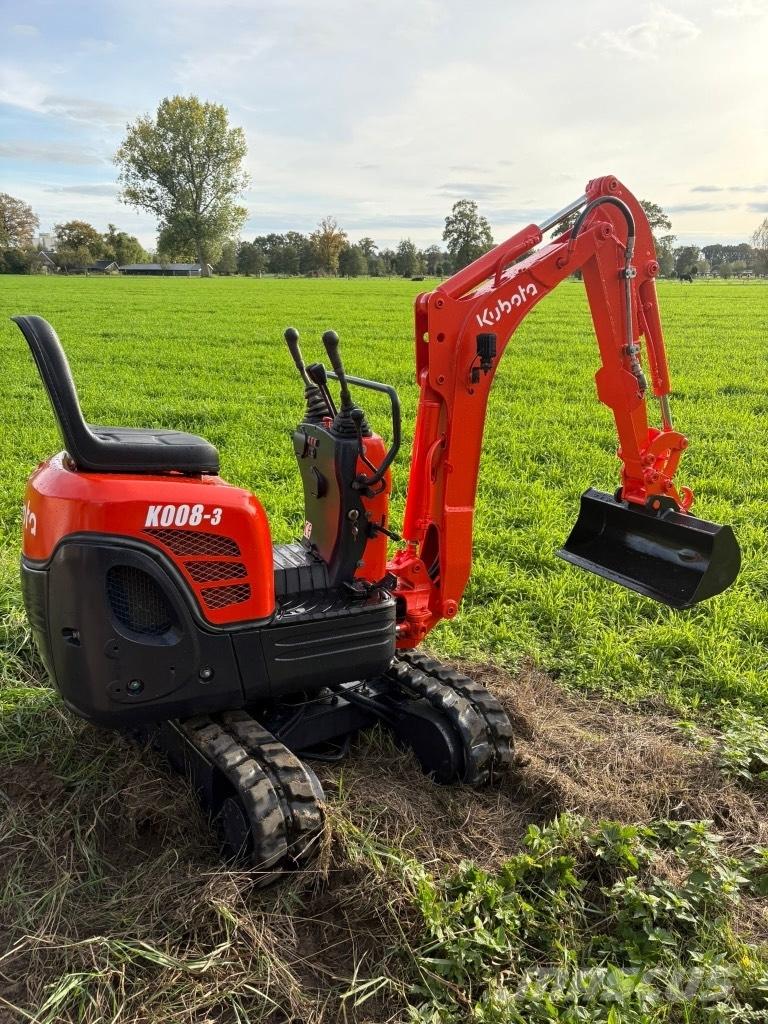 Kubota K 008-3 Minibagger < 7t