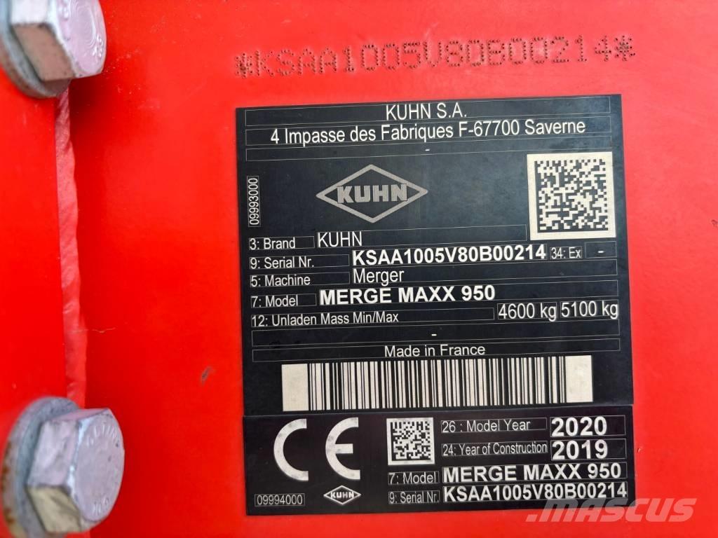 Kuhn Merge Maxx 950 Schwader