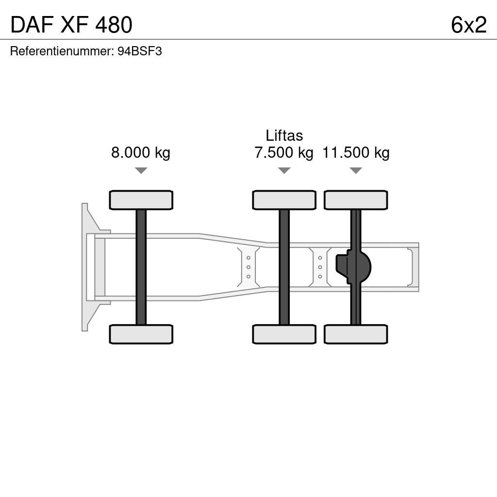 DAF XF 480 Sattelzugmaschinen