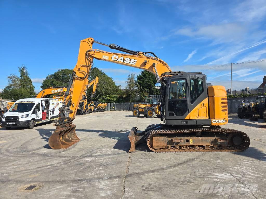 CASE CX145D (Blade) Raupenbagger