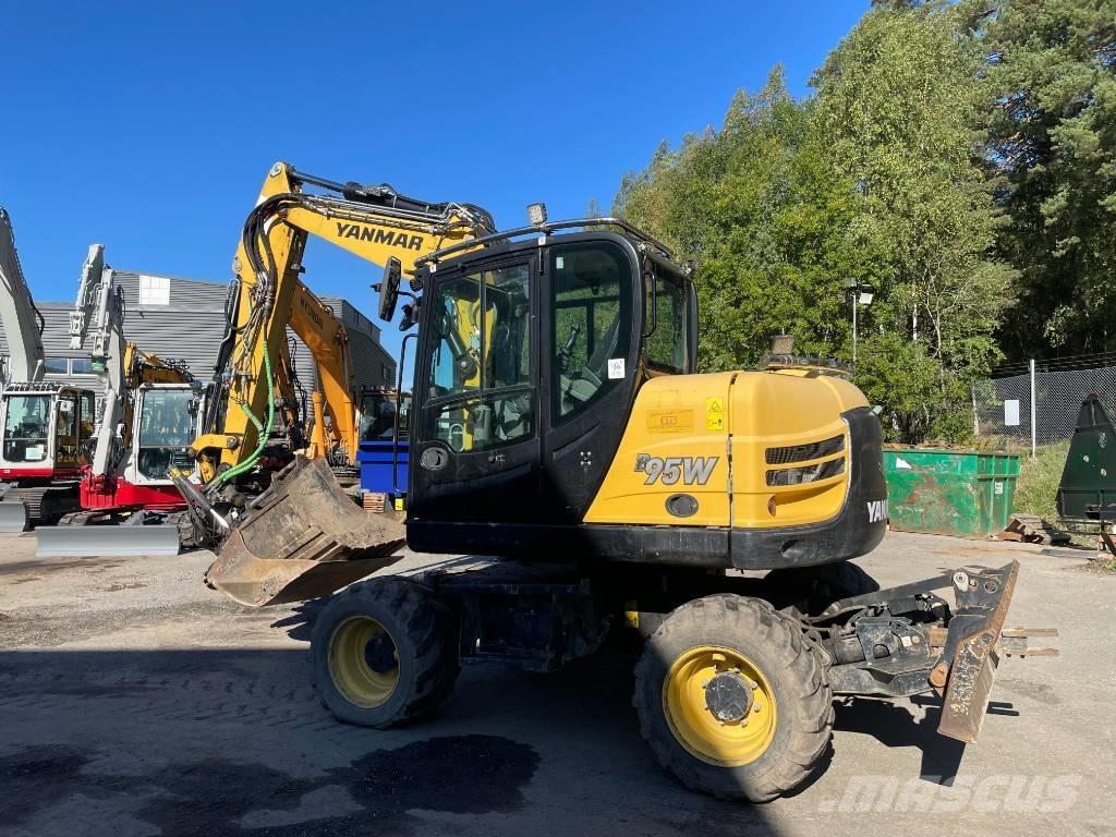Yanmar B 95 W Mobilbagger