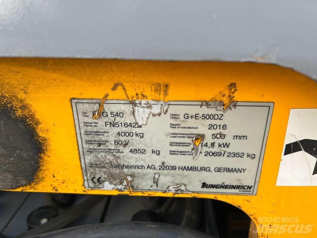 Jungheinrich EFG 540 Elektro Stapler