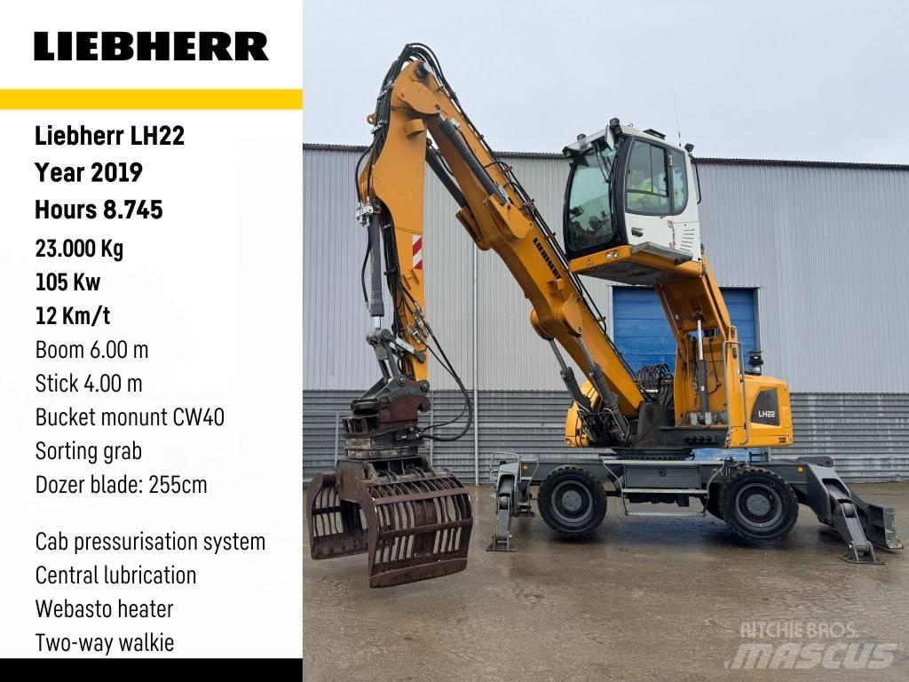 Liebherr LH 22 Materialumschlag