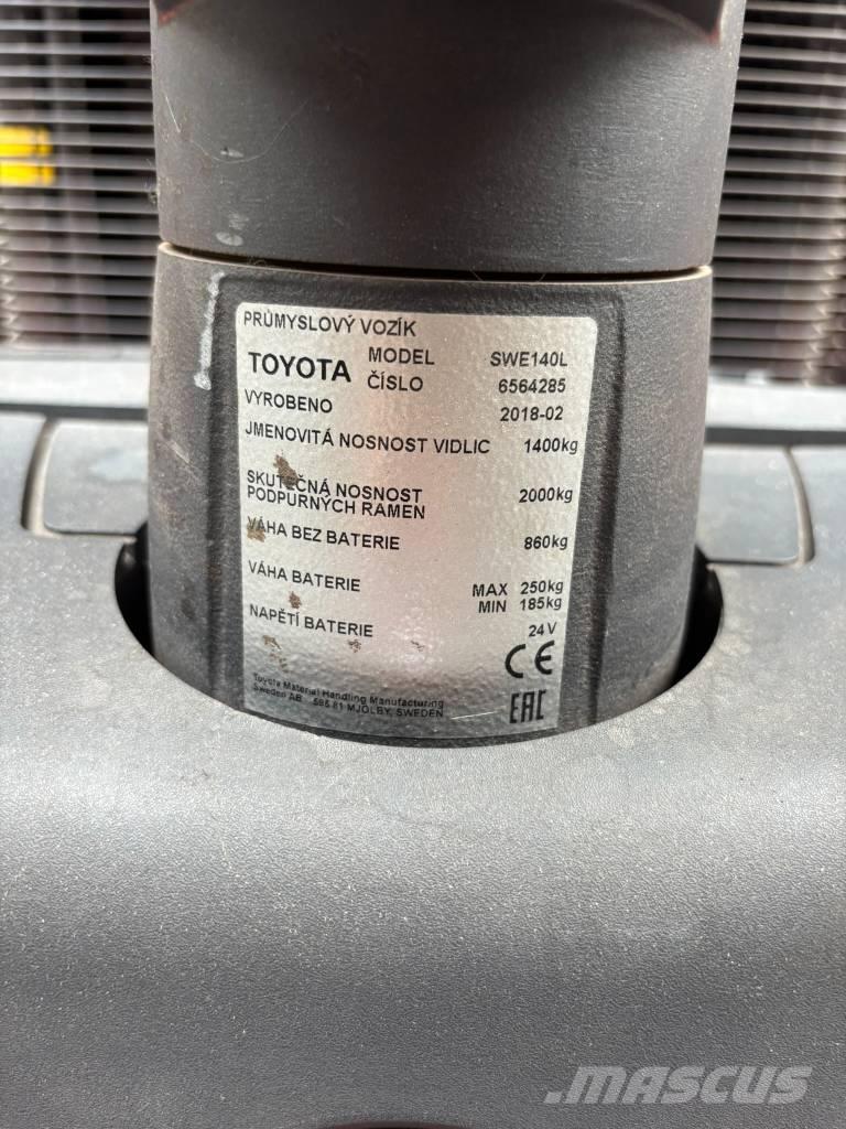 Toyota SWE140L Selbstfahrstapler