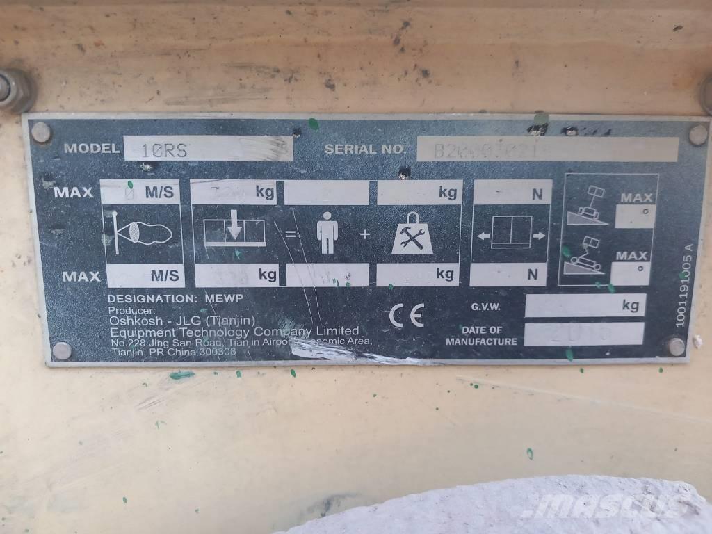 JLG 10 RS Scheren-Arbeitsbühnen