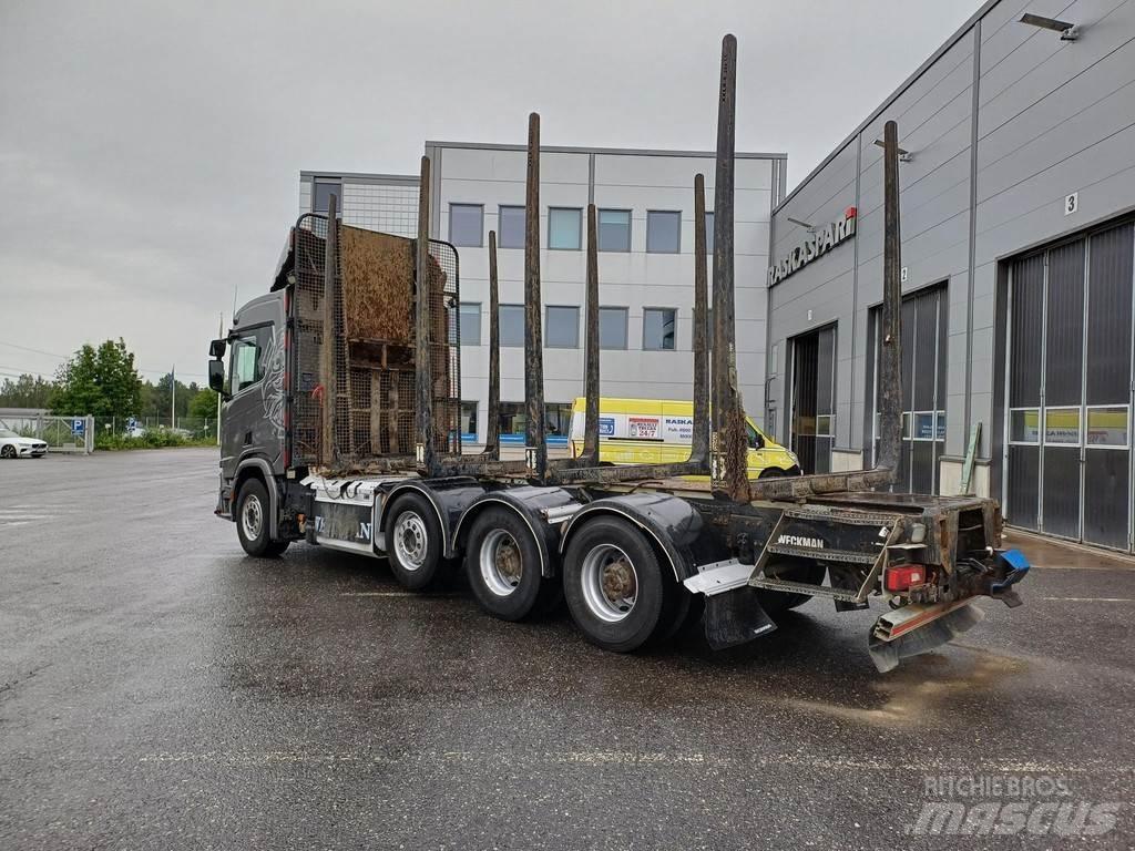 Scania R-serie Holzfahrzeuge
