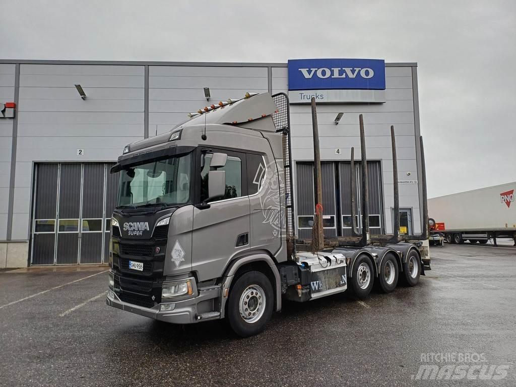 Scania R-serie Holzfahrzeuge