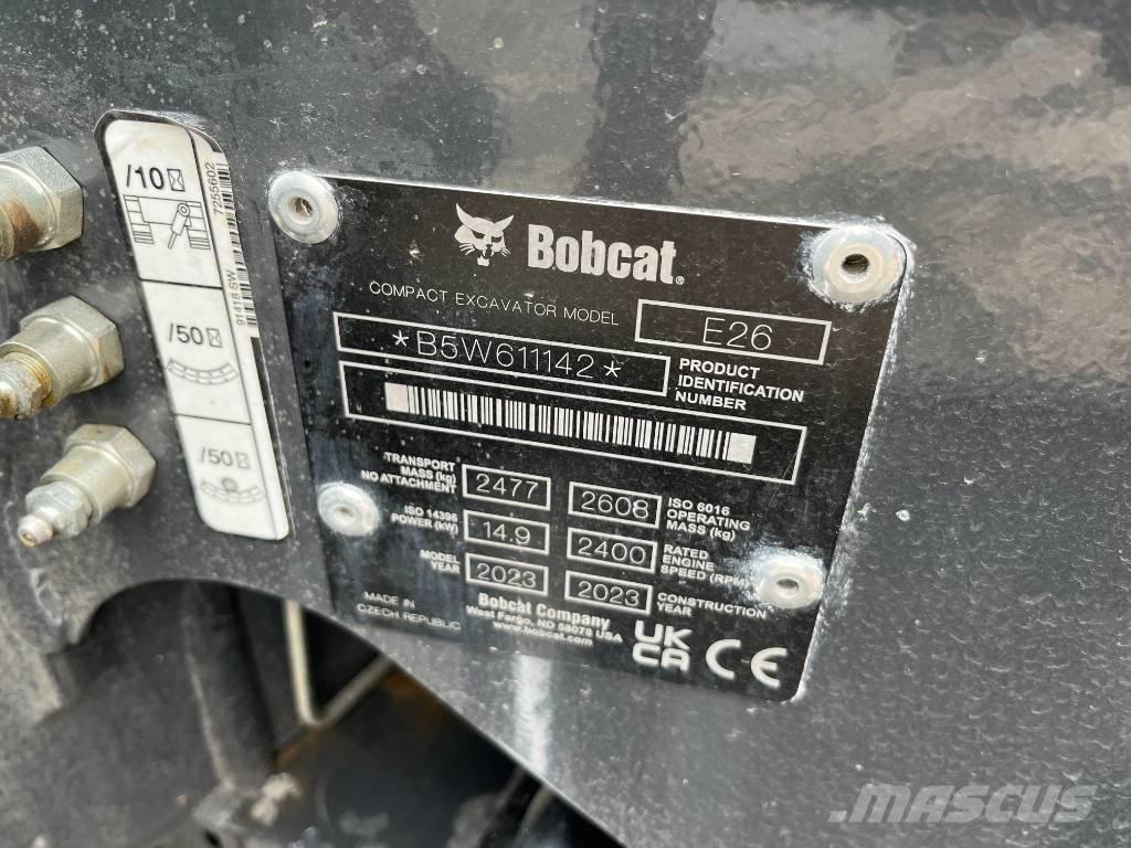 Bobcat E 26 Minibagger < 7t