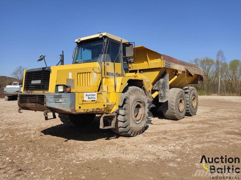 Komatsu HM400 Dumper - Knickgelenk