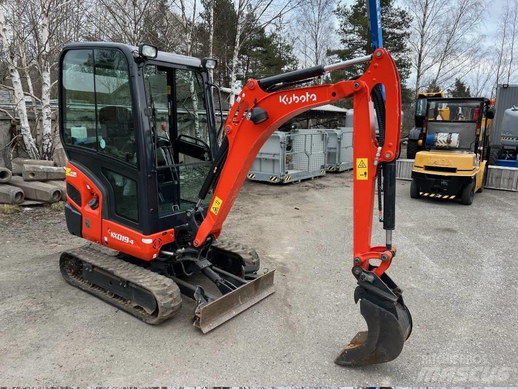Kubota KX -019-4 Minibagger < 7t