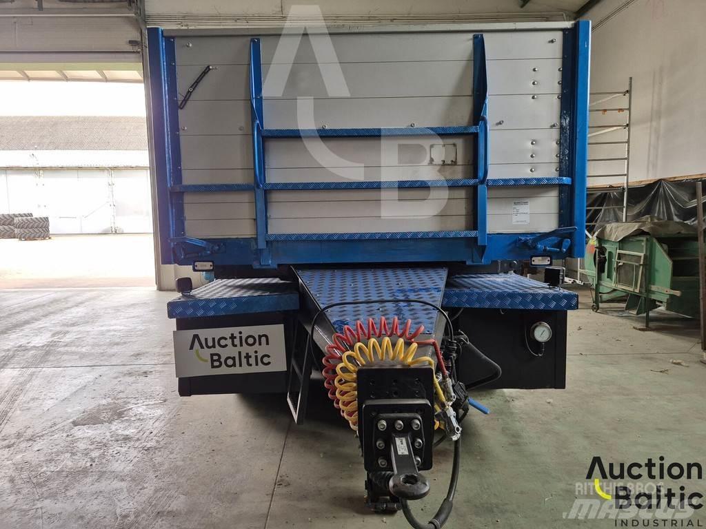 Nopa 25t. Tipper Curtainsiderauflieger