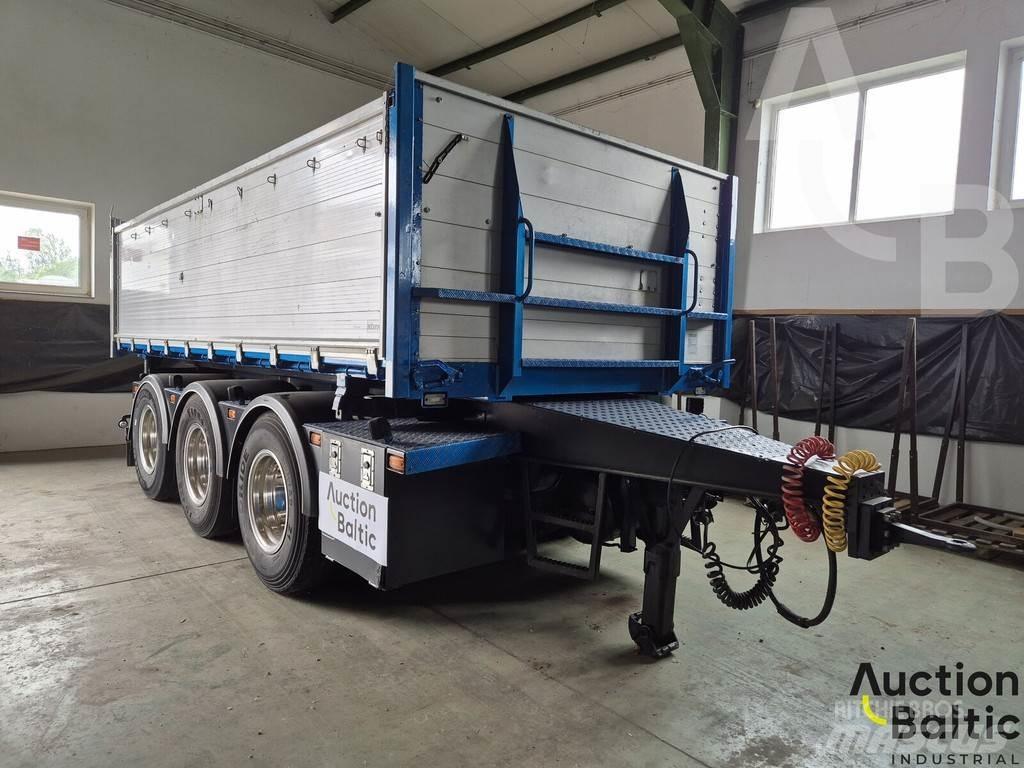 Nopa 25t. Tipper Curtainsiderauflieger