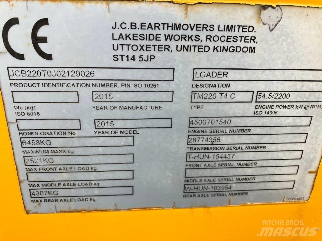 JCB TM 220 Teleskoplader