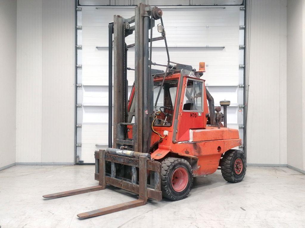 Linde H70DW Diesel Stapler