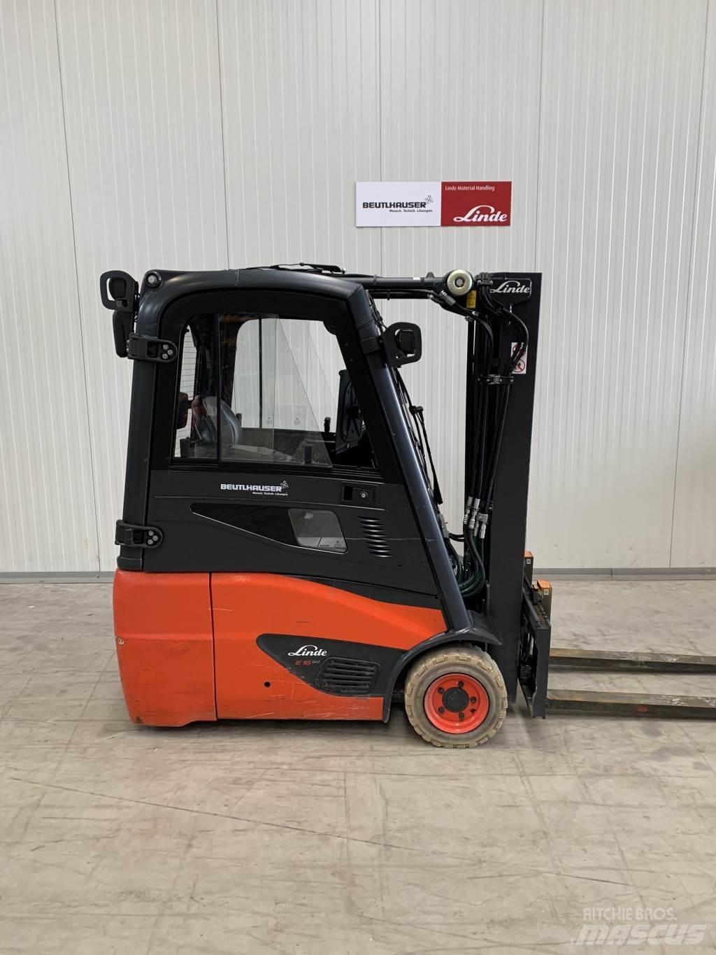 Linde E16C Elektro Stapler