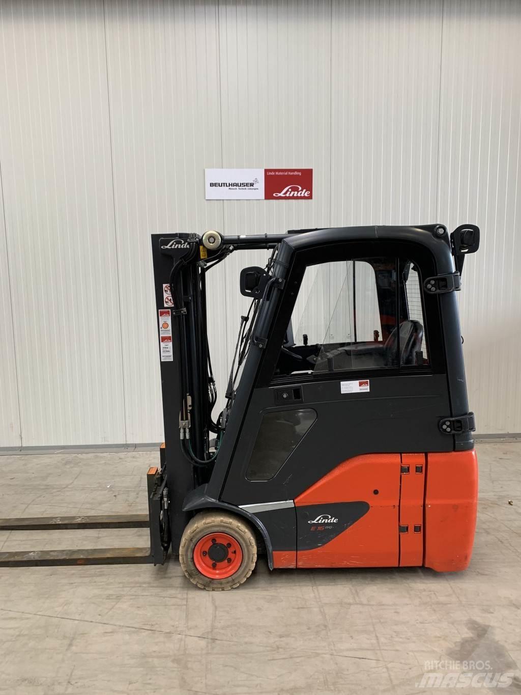 Linde E16C Elektro Stapler
