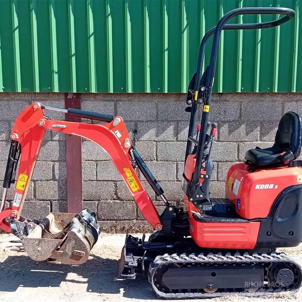 Kubota K008-3 Minibagger < 7t