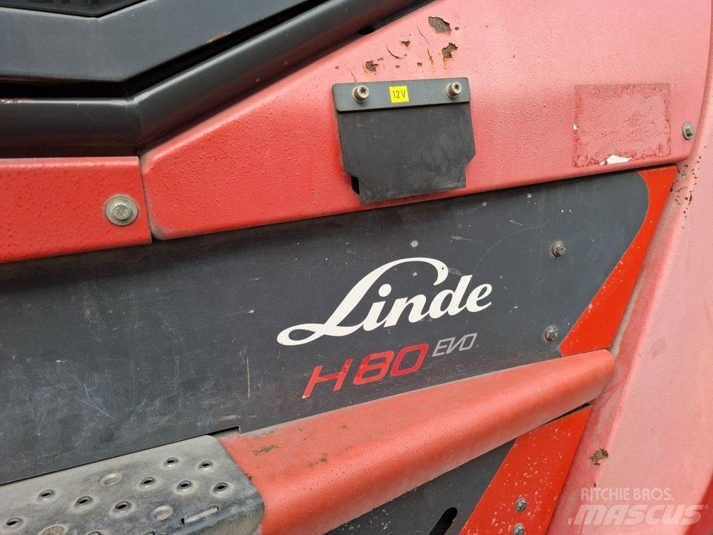 Linde H80D Diesel Stapler