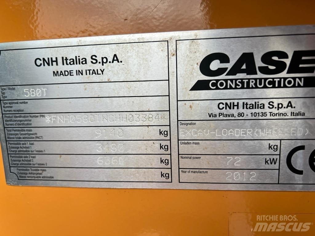 CASE 580 T Baggerlader