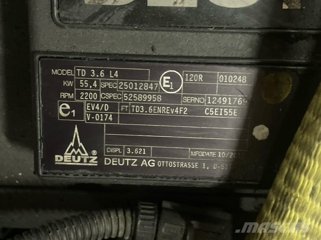 Deutz TD3.6L4 Motoren