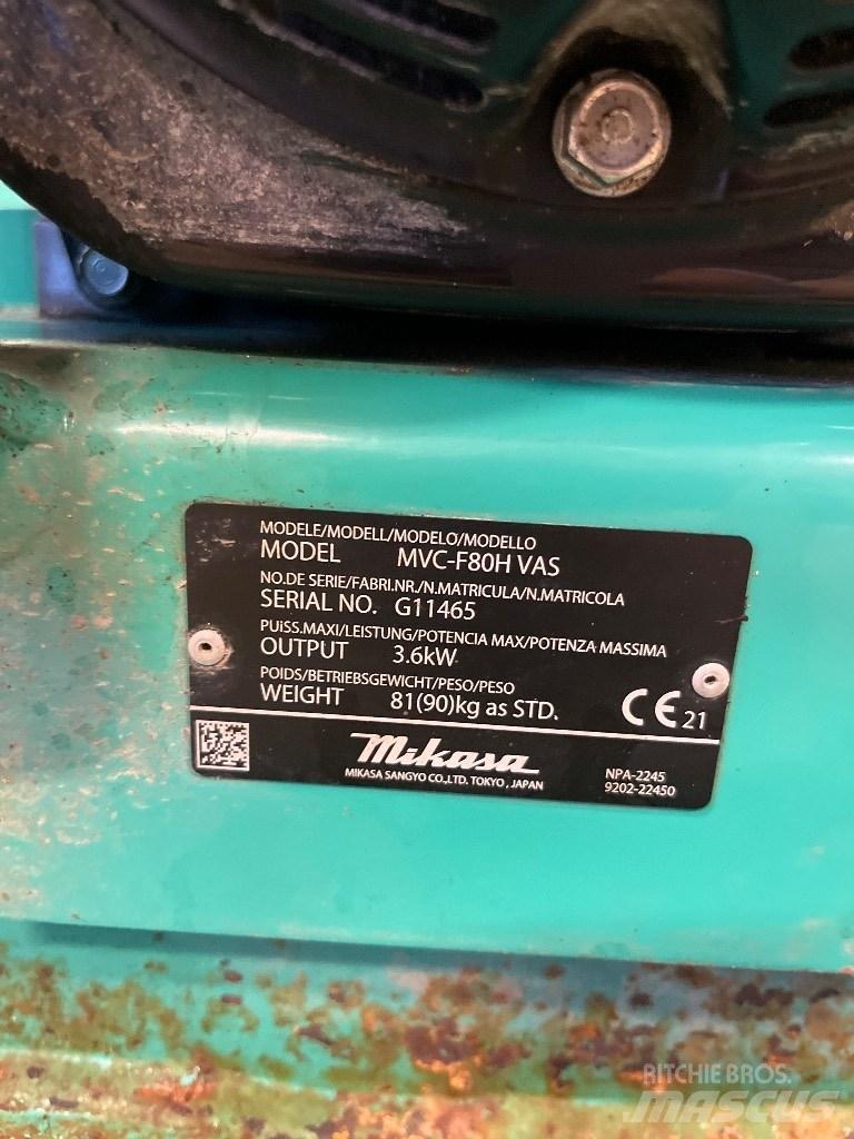 Mikasa MVC F80 Vibrationsgeräte