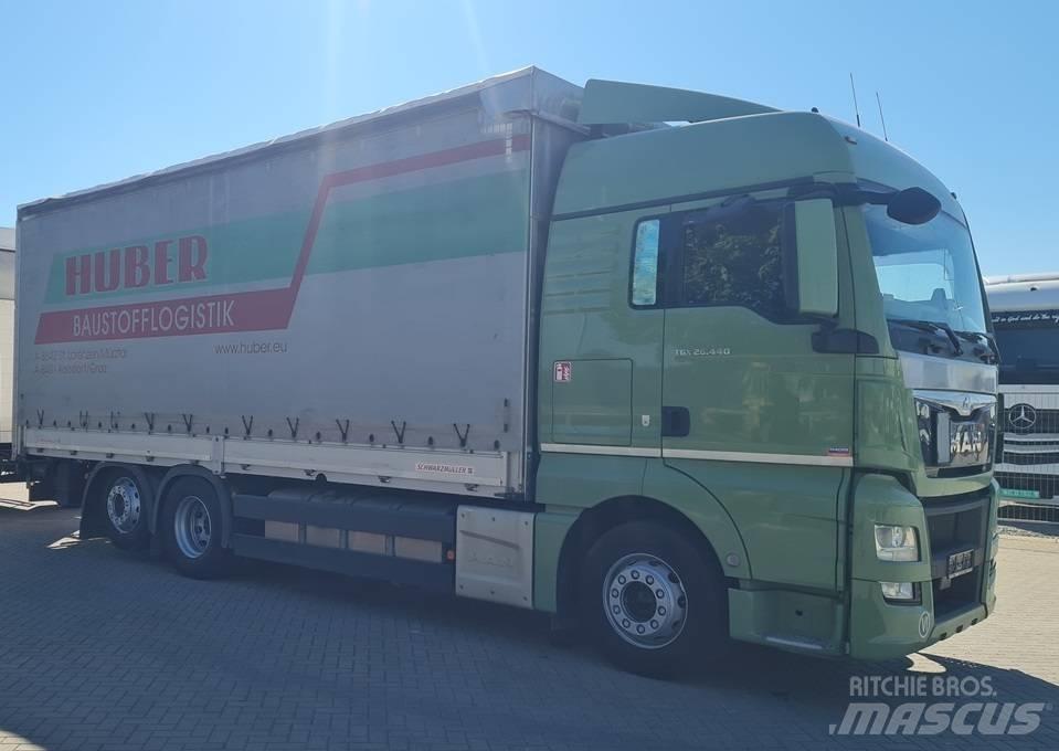 MAN 26.440 / 7.4m / LIFT Pritsche & Plane